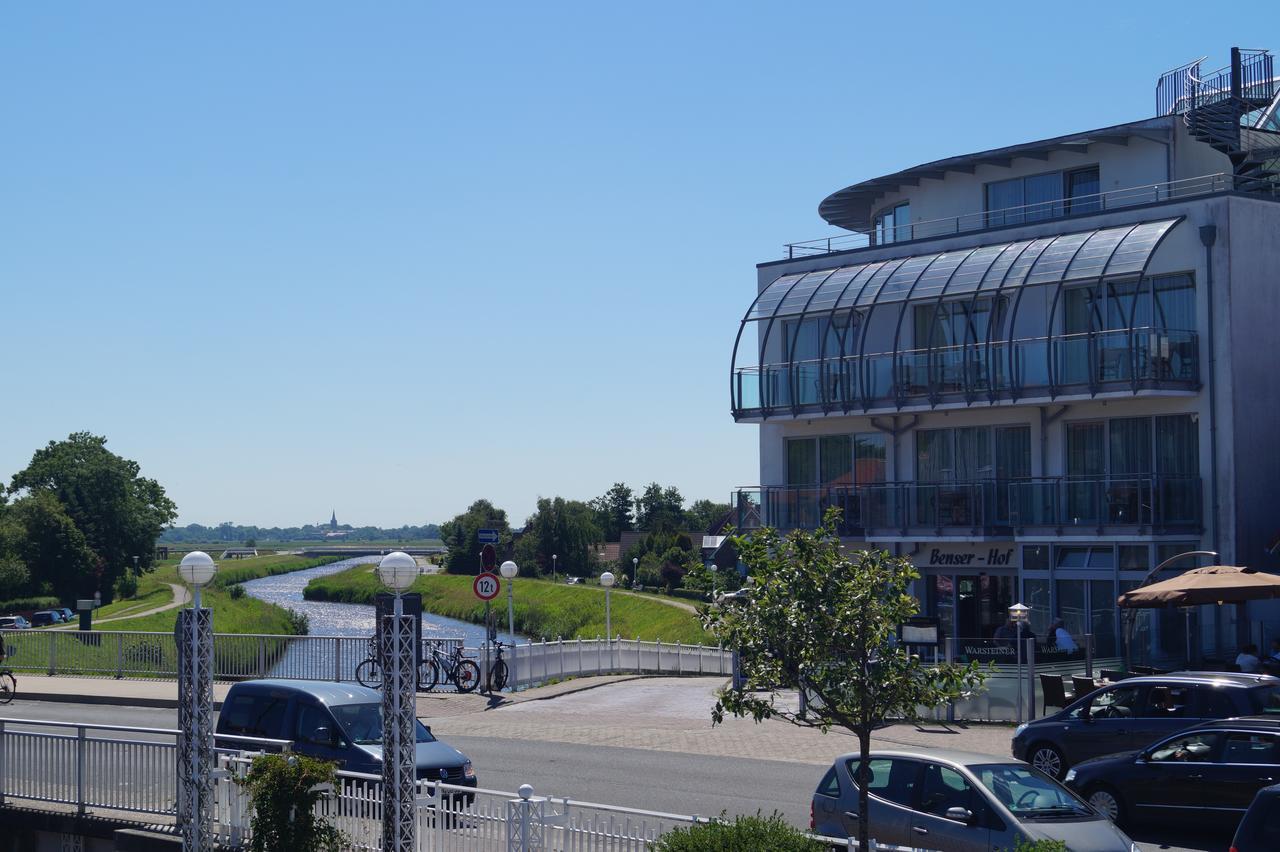Nordseehotel Benser Hof Am Hafen Bensersiel Esterno foto